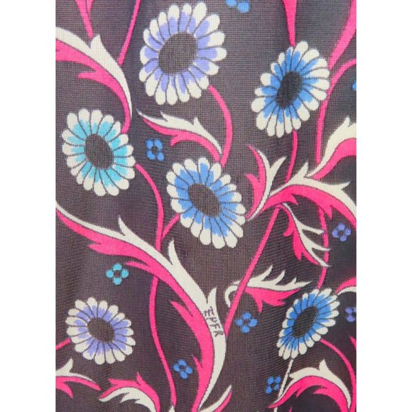 Vintage Emilio Pucci EPFR 60s 70s Mini Shift Lingerie Nighty Slip Dress XS S - Picture 4 of 12